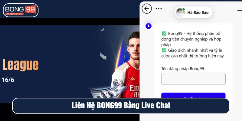 Đội ngũ Live Chat trực tuyến phản hồi nhanh 